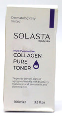 Solasta Collagen Facial Toner Deep Nourishment for Elasticity and Radiance 100ml