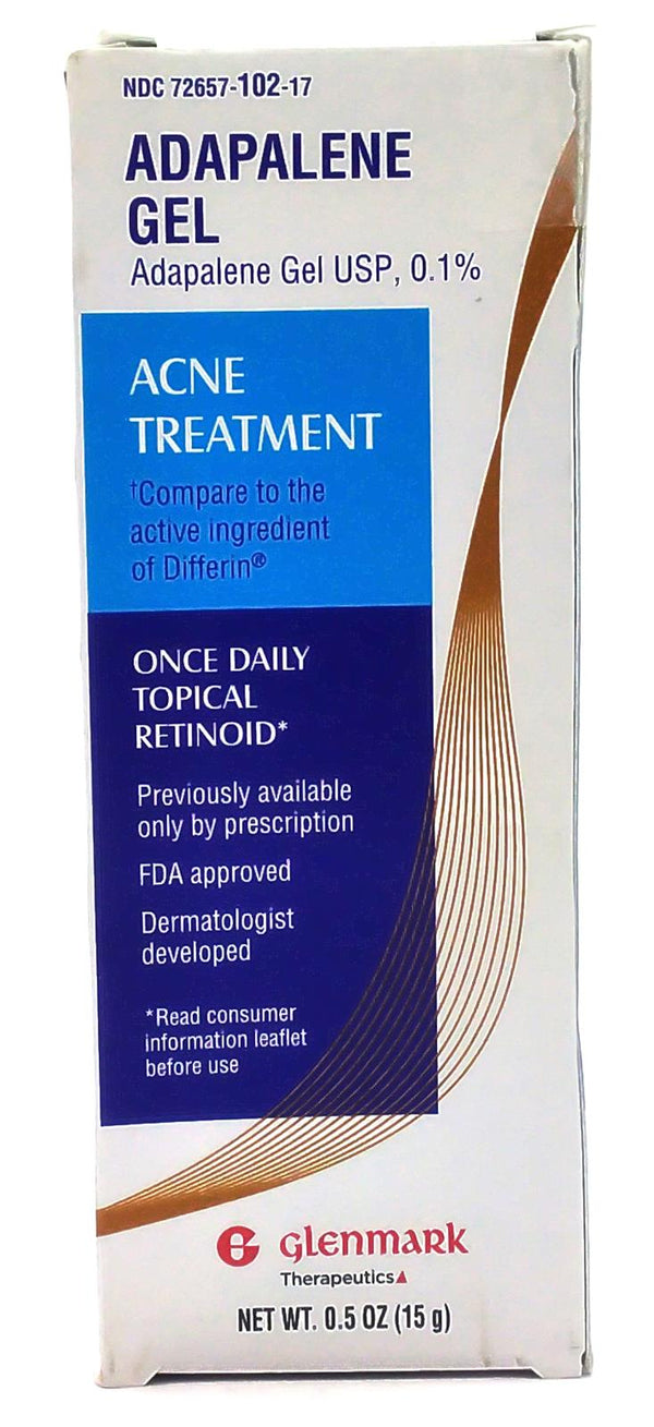 Glenmark Adapalene Gel Acne Treatment Topical Retinoid Face Cream 15g