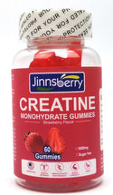 Creatine Monohydrate Gummies 5000mg Strawberry Muscle Growth Supplement - 60 Ct