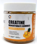 Creatine Monohydrate Gummies Muscle Growth Body Building Pineapple Flavor -90 Ct