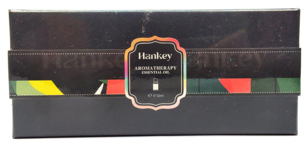 HANKEY Aromatherapy Essential Oil 10ml Natural Therapeutic Fragrance Gift Pack