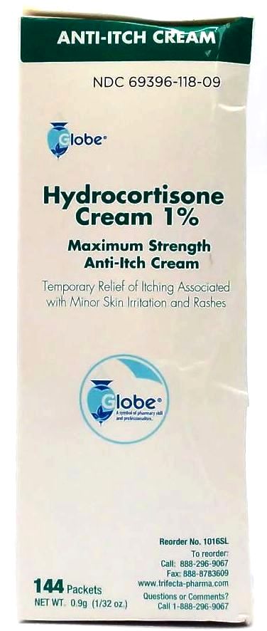 Globe Extra Strength Itch Stopping Anti-Itch Cream 0.9g 144 Packets