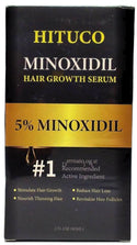 Hituco 5% Minoxidil Hair Growth Treatment Serum 2oz with Roller for Men & Women