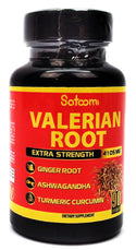 Valerian Root Capsules 9 Natural Herbs for Relaxation Support - 90 Count