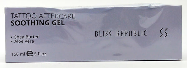 Bliss Republic Tattoo Aftercare Soothing Gel Shea Butter Aloe Vera  5 fl oz