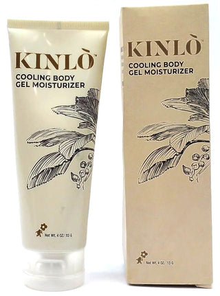 KINLO Cooling Body Gel Moisturizer with Soothing Aloe Vera and Glycerin 4 Oz