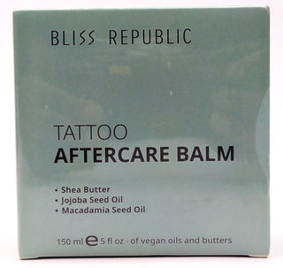 Bliss Republic Tattoo Aftercare Soothing Balm with Shea Butter and Vegan Oils