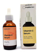 Simplified Skin Vitamin C Serum Aloe Vera Jojoba Oil  Anti Aging Oil - 60 ml