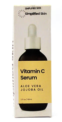 Simplified Skin Vitamin C Serum Aloe Vera Jojoba Oil  Anti Aging Oil - 60 ml