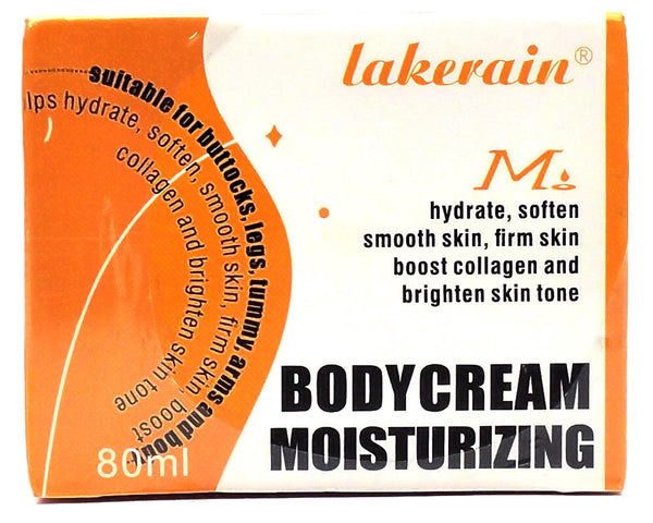 Lakerain Moisturizing Body Cream Hydrate Soften and Smoothen Skin - 80ml