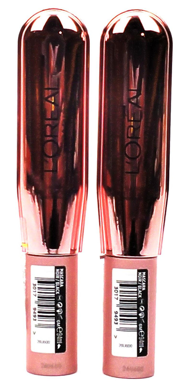 Set of 2 Loreal Paris Air Volume Mega Mascara Black - 9.4 ml