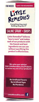 Little Remedies Saline Spray and Drops Safe for Newborns 0.5 fl oz