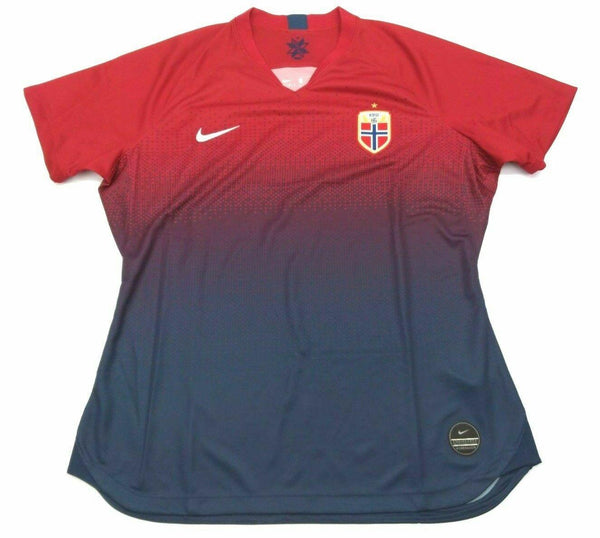 Lot of 15 Norway Women's Soccer Jersey Nike Dri-Fit Short Sleeve Football Shirt