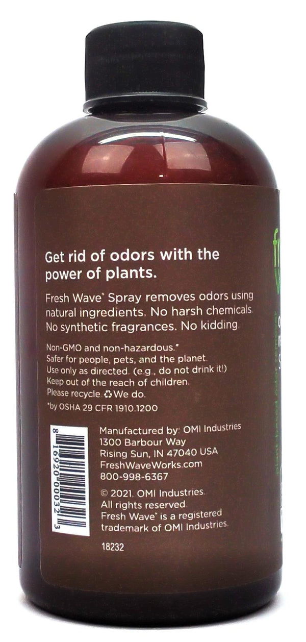 Fresh Wave Odor Removing Spray Safer Natural Ingredients Plant Based 8oz