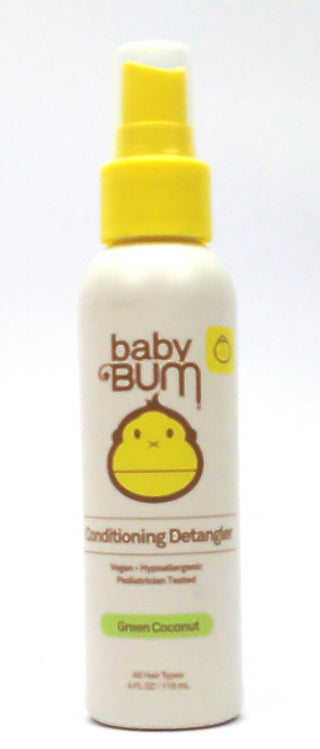 Baby Bum Conditioning Detangler Spray with Soothing Coconut Oil - 4 fl oz