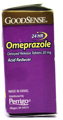 GoodSense Omeprazole Delayed Release Acid Reducer 20mg Tablets  - 42 Count