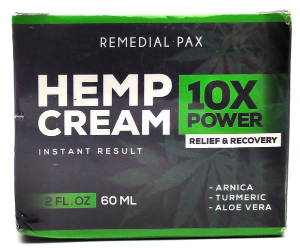 Remedial Pax Instant H?mp Cream Soothes Discomfort in Muscles Joints - 2 fl oz