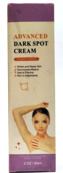 Advanced Dark Spot Cream for Armpit Knees Elbows Inner Thigh Intimate Areas 2 OZ