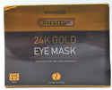 Maskiss Men & Women 24K Gold Under Eye Mask Dark Circles and Puffiness 25 Pairs