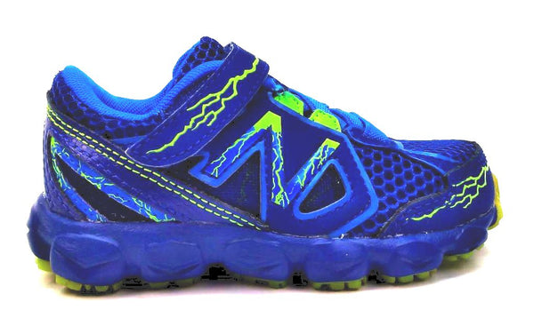 New Balance Kids Junior Running Shoes Hook/Loop Lightweight Athletics Blue 6.5W