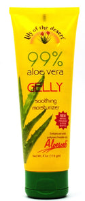 Lily of the Desert 99% Aloe Vera Gelly Soothing Moisturizer Gel 4 oz