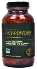 Oxy Powder Colon Cleanse and Natural Detox Pills for Constipation Relief -120 Ct