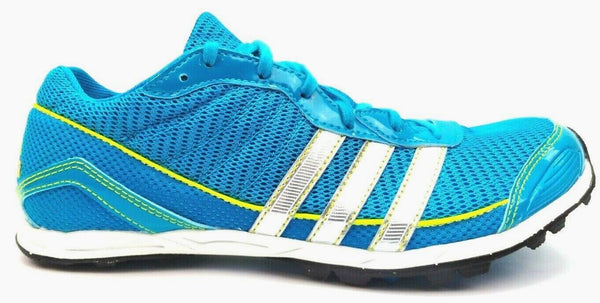 Adidas Women's Track & Field Athletics Shoes XCS W Blue Silver White Size 8