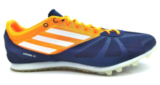 Adidas Men's Track Field Spikes Arriba 4 M Navy Orange Blue White Size 11.5 New