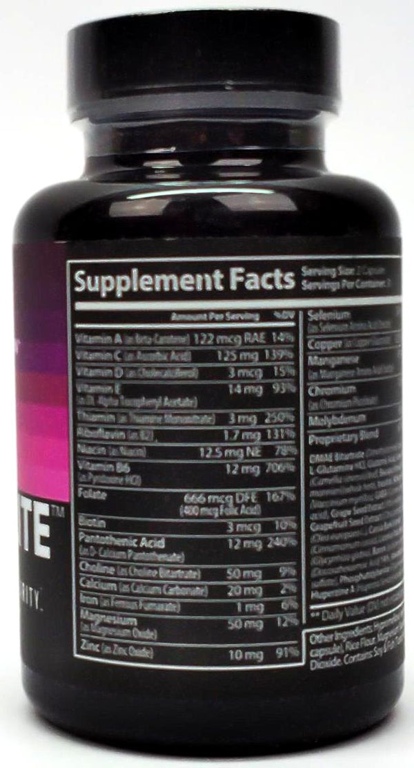 Friendly Nutrition Women Dietary Supplement BrainELITE Focus Memory 60 Capsules