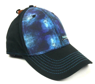Field & Stream Trucker Cap Sublimated Hat Deep Blue Static Print Size L/XL New