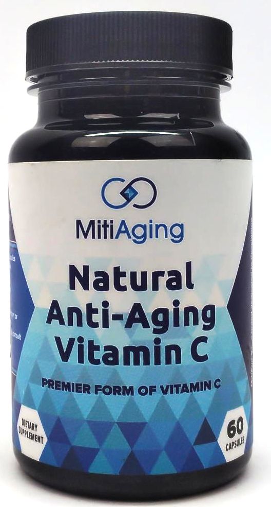 MultiAging Natural Dietary Supplement Vitamin C Anti-Aging 60 Capsules