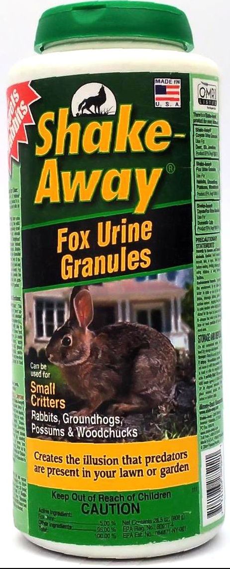 Shake-Away Animal Repellent Fox Granules Rabbit Small Critter 28.5oz