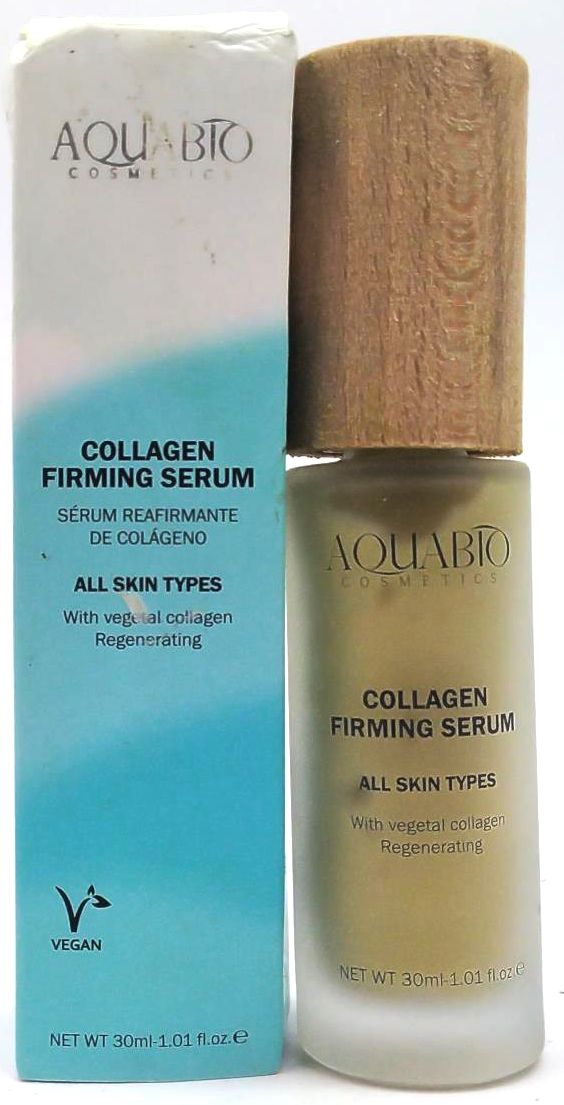 Aquabio Collagen Face Firming Serum Improve Elasticity Lifting Hydrating 30ml