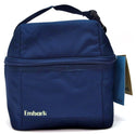 Embark Dual-Compartment Lunch Bag Spacious Target Zipper 5L Capacity Navy