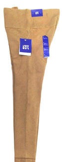 JoyLab Women's Leggings Corduroy High-Rise Ribbed Seamless 7/8 Tan Size L