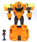 Transformers Action Figure Toys EarthSpark Spin Changer Bumblebee and Mo Malto