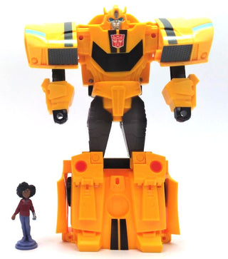 Transformers Action Figure Toys EarthSpark Spin Changer Bumblebee and Mo Malto