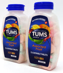 2 Pack Tums Ultra Strength Heartburn Relief Chewable Antacid Tablets - 72 Count