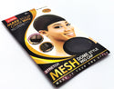 Qfitt Stretch Wig Cap Mesh Dome Style Breathable Dry Fast Cap X-Large 5021 Black