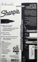 Sharpie Permanent Markers Fine Tip Art Stationery Quick Drying Black 5-Pack