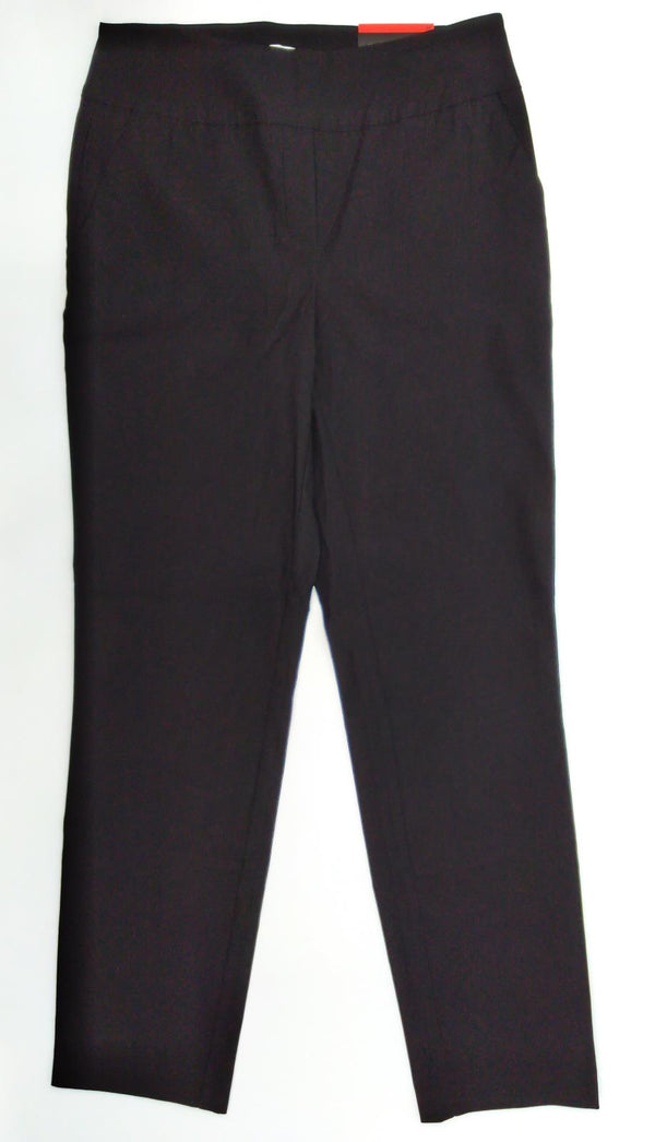 Women’s Dress Pants Tummy Control S.C. & Co Inc. Pull-On Black X-Large New