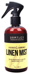 Natural Lavender & Chamomile Linen Mist Room Spray SPA Collection by DRMTLGY 8oz