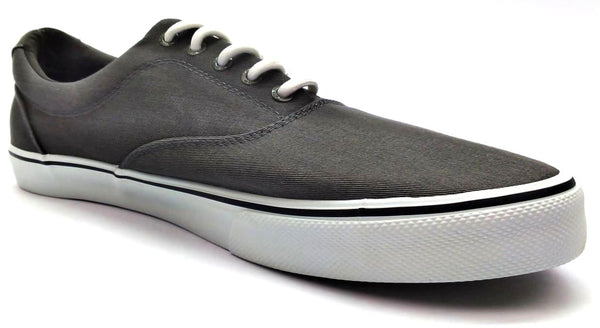 Izod Men's Canvas Shoes Rangley Memory Foam Sole Comfort Lace Up
