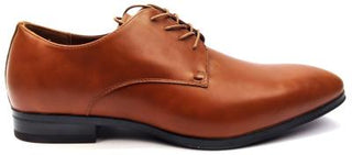 Buy brown Perry Ellis Men&#39;s Dress Shoes Oxford Plain Toe Formal Classic Lace Up