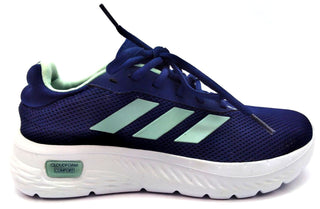 Adidas Women's Running Shoes Sneakers Cloudfoam Comfy 3 Stripes Lace Up