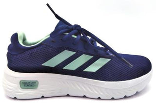 Buy blue-light-blue Adidas Women&#39;s Running Shoes Sneakers Cloudfoam Comfy 3 Stripes Lace Up