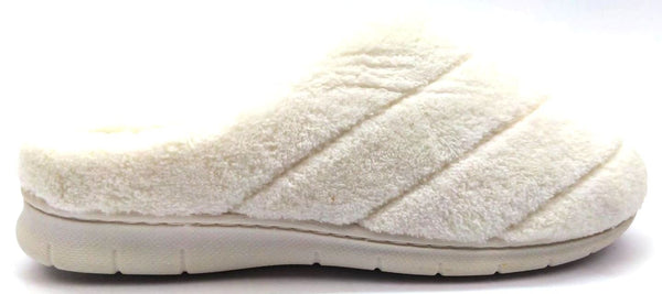 Dearfoams Women's Indoor Outdoor Slippers Slide Machine Washable Easy on off