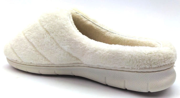 Dearfoams Women's Indoor Outdoor Slippers Slide Machine Washable Easy on off