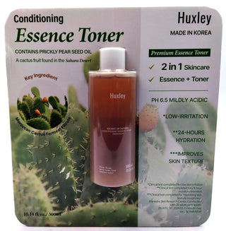 Huxley Conditioning Essence Cactus Oil Moisturizing Toner 10.1 Fl Oz 300 Ml