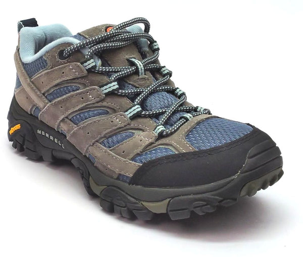 Merrell Women's Moab 2  Hiking Shoes Vent Vibram Low Top Outdoor Smoke Size 6M